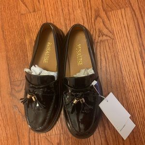 Black Loafers, Size 37. Only worn to try on.